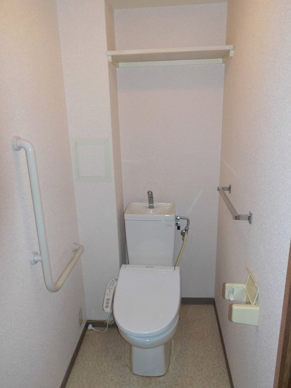 プラザハイツ二ツ屋B棟のトイレ