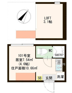 【間取り】 | ハーモニーテラス南小岩Ⅴ