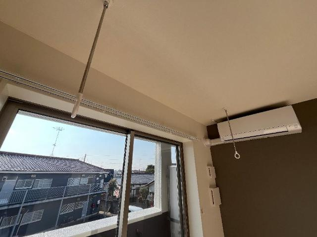 グランバレーの設備|室内物干しができます。