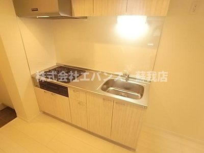 【キッチン】 | ナリトモ大巌寺D | きれいなキッチンです