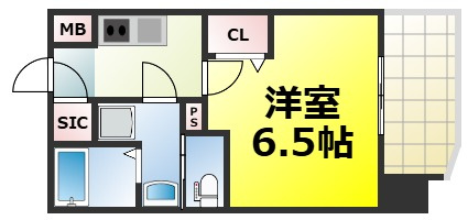 【間取り】 | ファーストフィオーレ大正リエート 仲介手数料無料