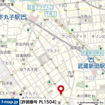 【地図】 | クレッセント下丸子