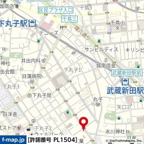 【地図】 | クレッセント下丸子