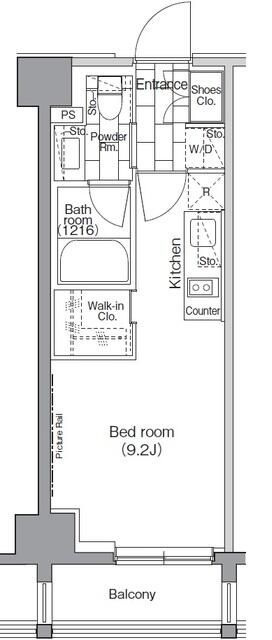 パークハビオ東陽町の間取り|間取りです。