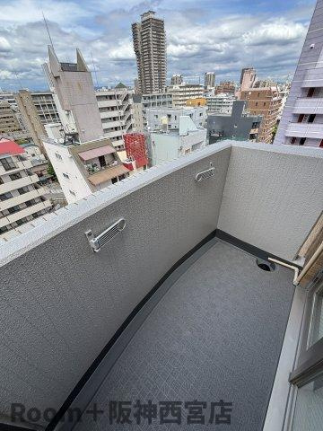 S-FORT西宮のバルコニー