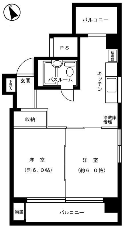 寿ビルの間取り