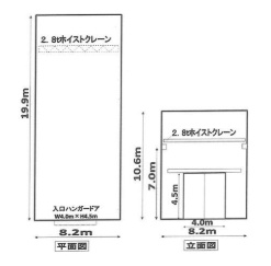 中島２丁目貸倉庫の間取り