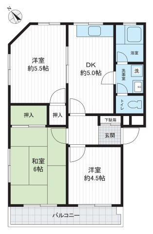 スカイヴィレッジ戸塚の間取り
