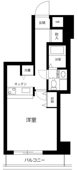 【間取り】 | 横浜平沼ダイカンプラザ二号館