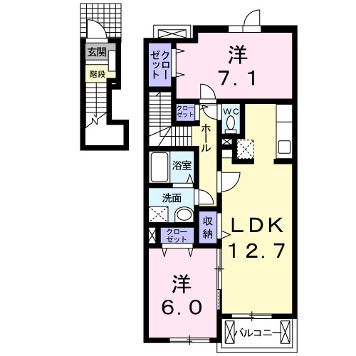 フォーリーフ・クローバーの間取り