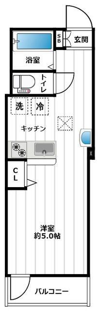 アレイ町屋の間取り