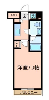 【間取り】 | Ｍａｊｏｒ　Ｌａｎｄ　横濱鶴見 | 間取りです。