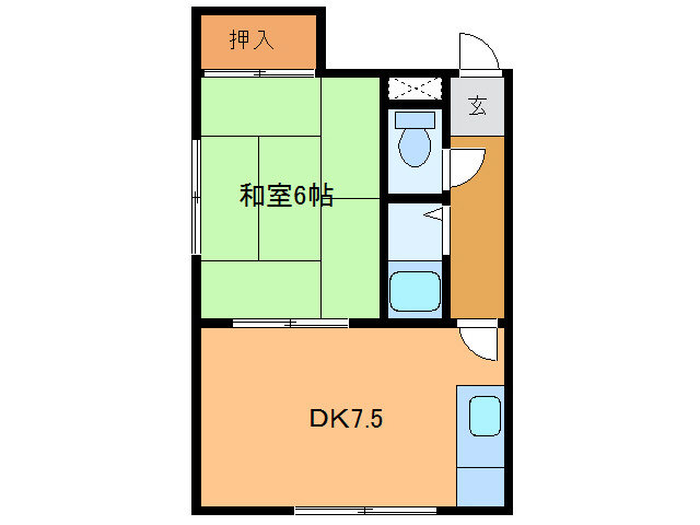 レジデンスの間取り
