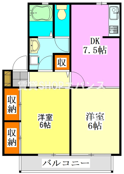 【間取り】 | カサヴェールワコー