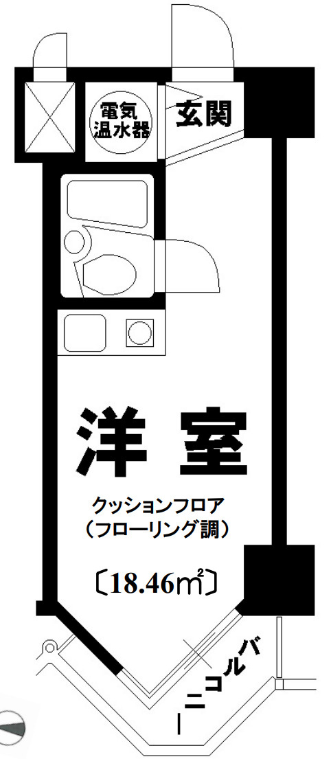 上野アビタシオンの間取り