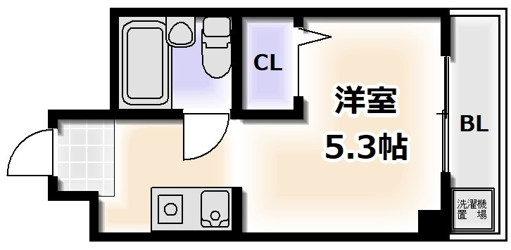 レナジア帝塚山の間取り