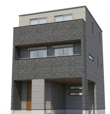 【外観パース】 | 豊島区上池袋4丁目　新築戸建　11480万円