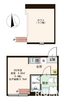 【間取り】 | ハーモニーテラス東金町Ⅵ