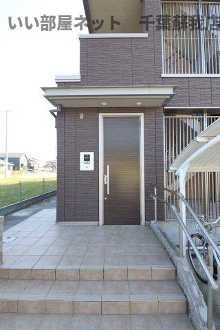 ラネージュⅡのエントランス|安心オートロック付き♪