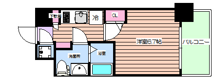 【間取り】 | レジュールアッシュ梅田ＮＥＸ