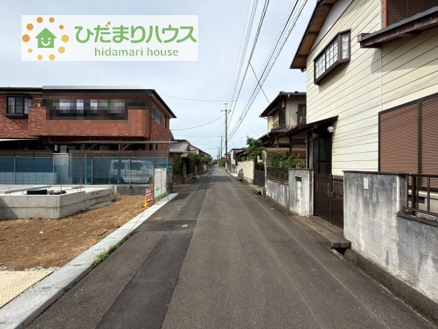 【前面道路含む現地写真】 | 牛久市田宮町01期　新築戸建 | 8/28撮影