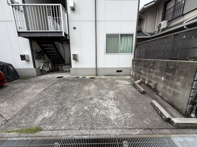 古川ハイツの駐車場