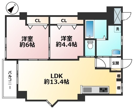 【間取り】 | 愛宕山ハイリビング