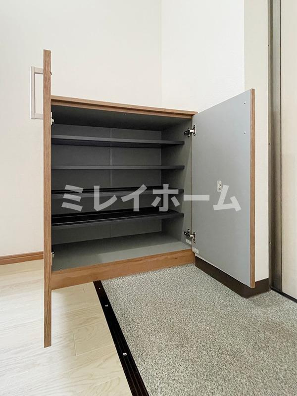 ベルソーレの玄関