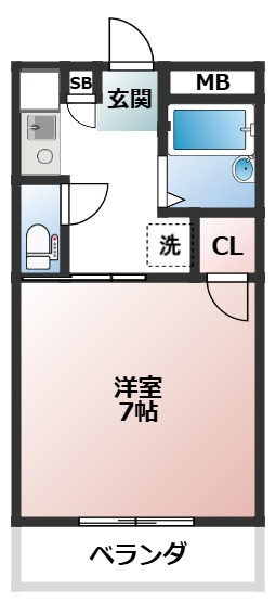 第3クリスタルの間取り