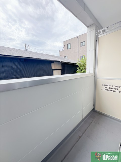 NEST黒川のバルコニー