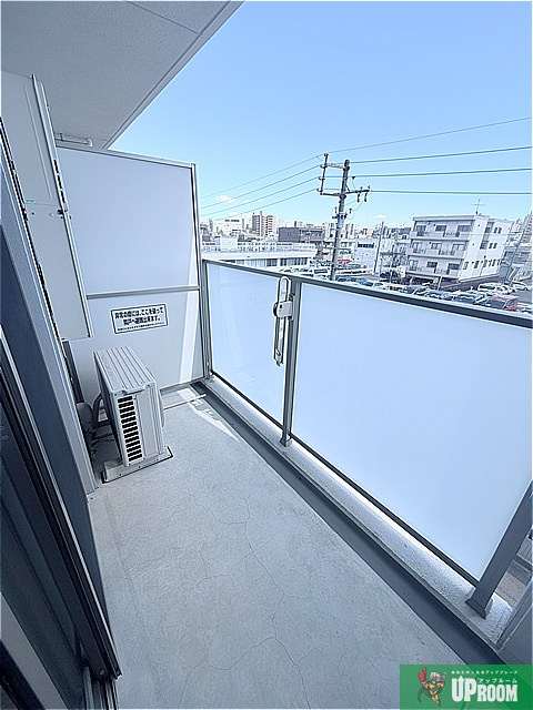 ドゥナーレ辻町のバルコニー