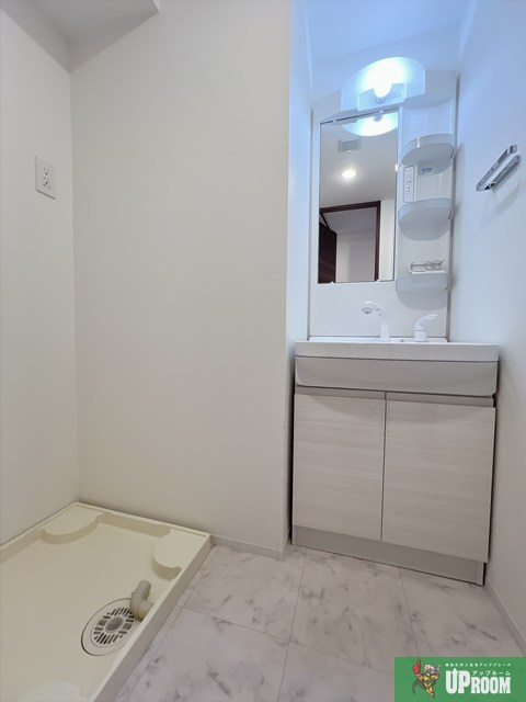 S-RESIDENCE平安通の洗面所