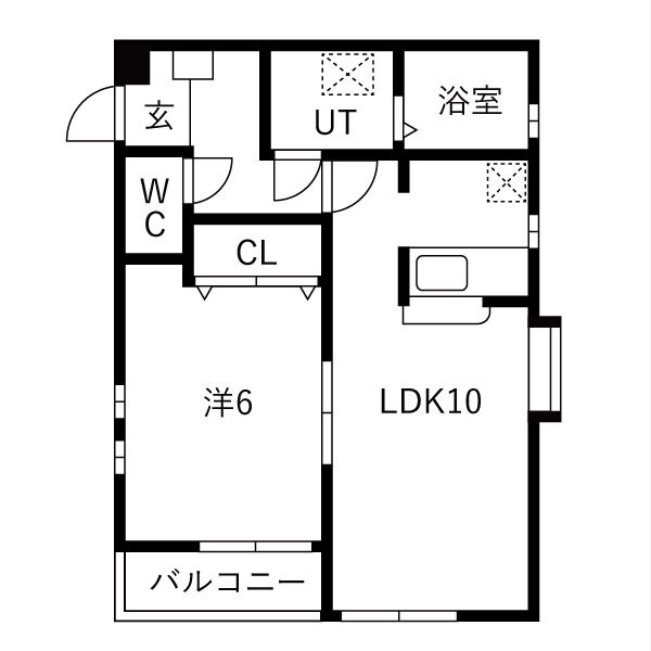 アネックスレイメイの間取り