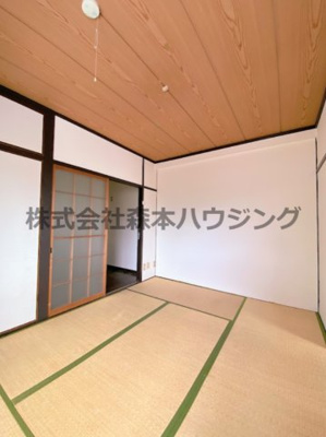 【和室】 | 　森岡ハイツ | 柔らかい畳が心地よい和室