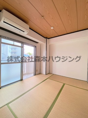 【和室】 | 　森岡ハイツ | 柔らかい畳が心地よい和室