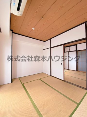【和室】 | 　森岡ハイツ | 和室がひろがる居住スペース