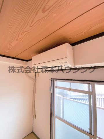 【設備】 | 　森岡ハイツ | エアコンついてます