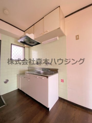 【キッチン】 | 　森岡ハイツ | 使いやすいキッチンです