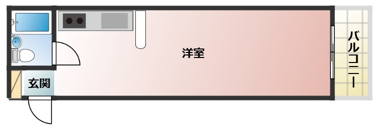 サンハイツあさひの間取り
