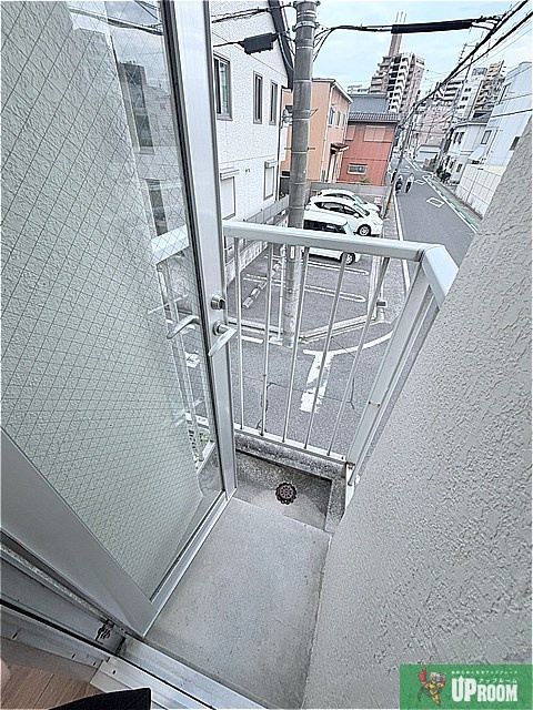 サンピボット橋本のバルコニー