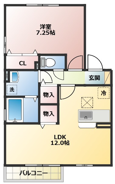 ティエラの間取り