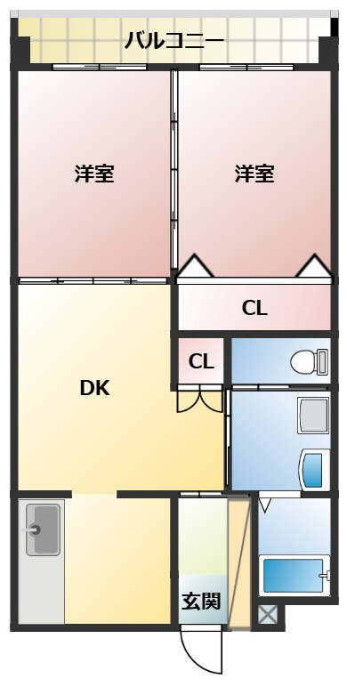 第二若葉ビルの間取り
