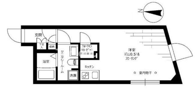 【間取り】 | クラリア野方ウエスト