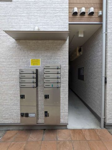 ハーモニーテラス大杉町Ⅱのエントランス