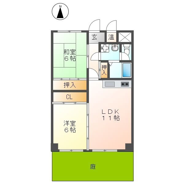 K'sFLATの間取り