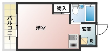 プレズ志賀公園の間取り