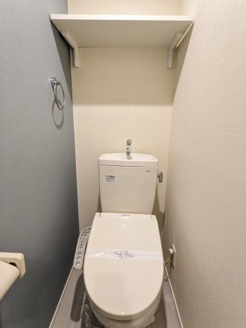 ハーモニーテラス大杉町Ⅲのトイレ|シンプルで使いやすいトイレです