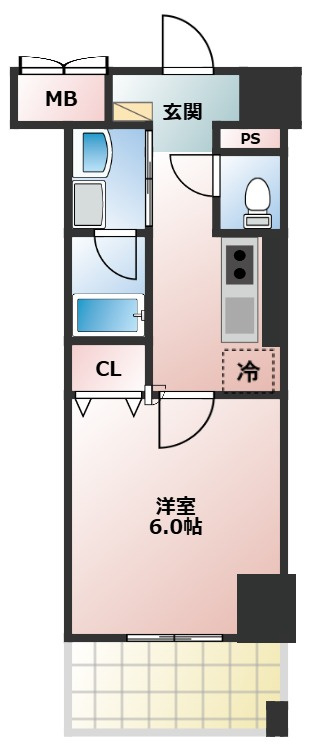 レガーロの間取り