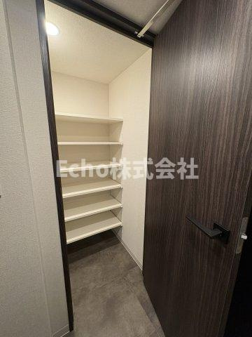 コンフォリア・リヴ博労町一丁目Qの収納