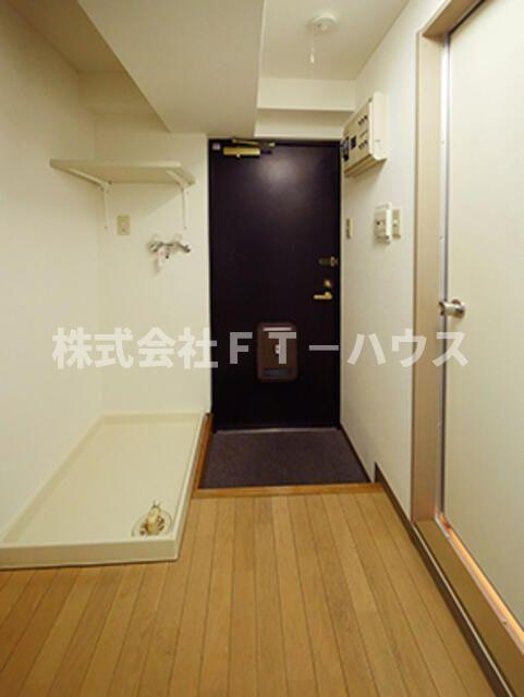 ベイステート安間の玄関
